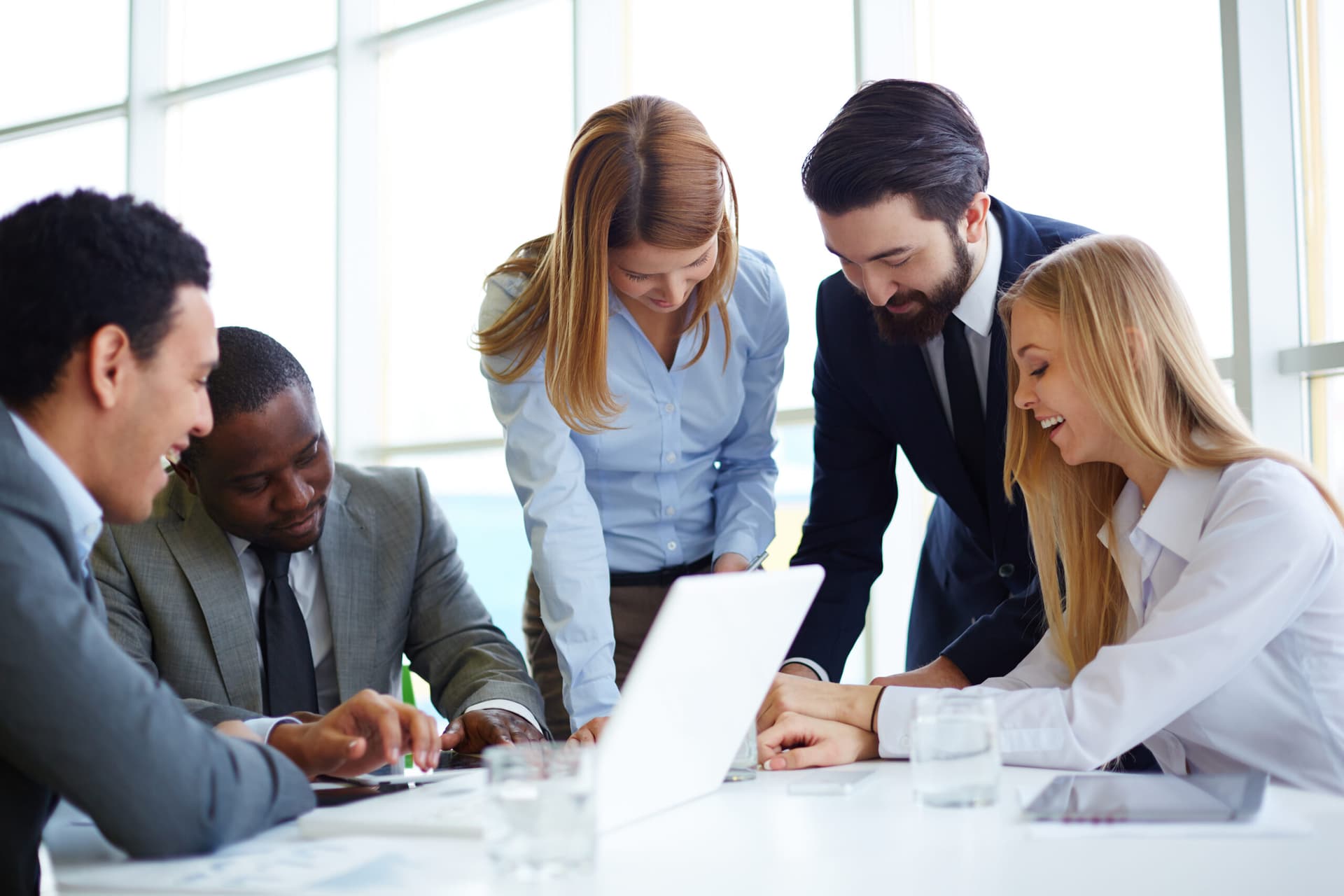 Colleagues in a meeting